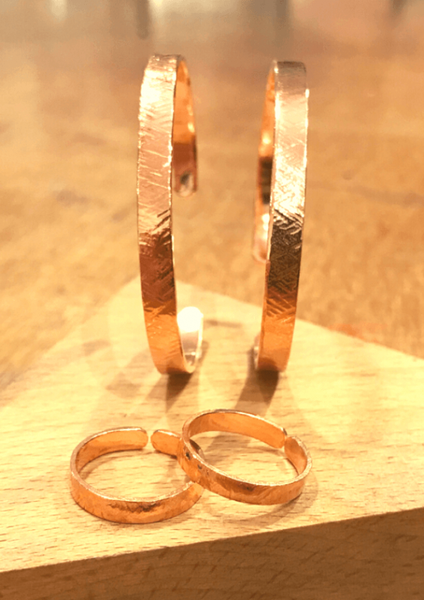 創意金工匠體驗工作坊 - 銅製戒指或手環