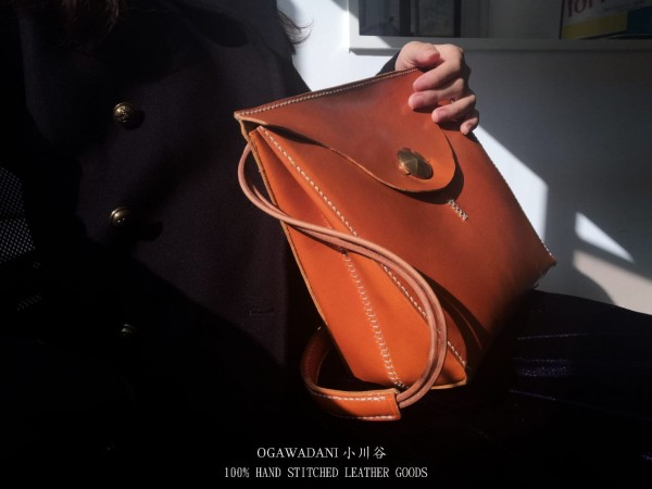 皮革手作體驗班【手縫日式小袋】