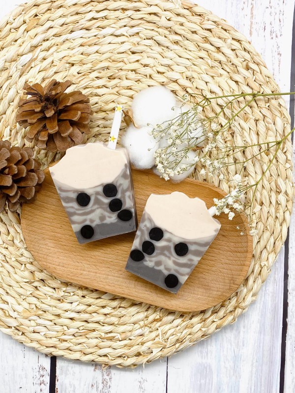 手工皂班 | 珍珠奶茶皂工作坊