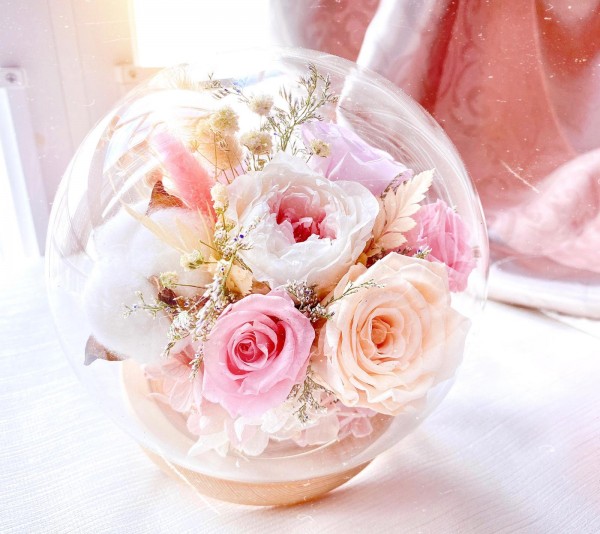 永生花 | 玻璃花球工作坊