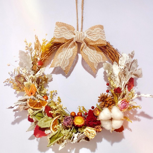 聖誕精選 | 聖誕花環工作坊