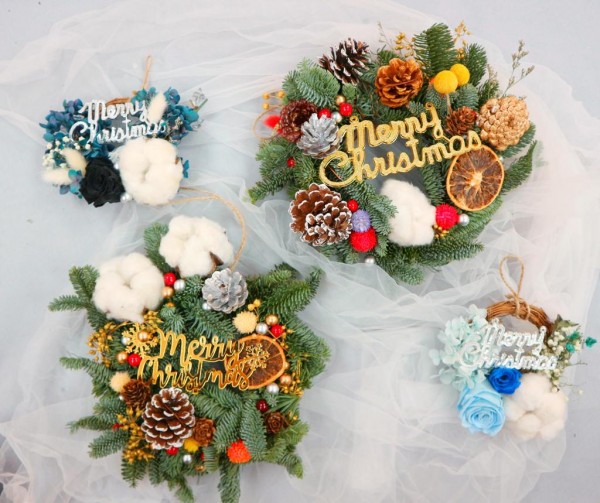 聖誕精選 | 手作聖誕花圈工作坊