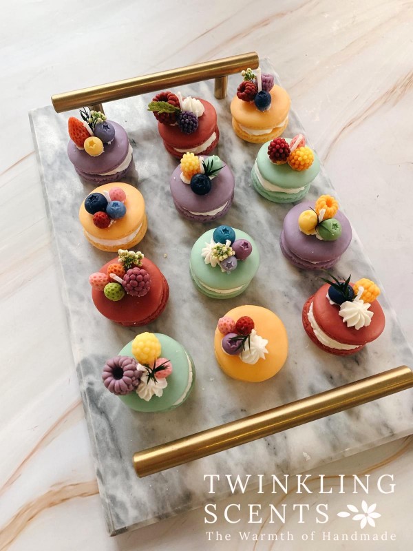 手作溫度 | 馬卡龍香薰蠟燭班