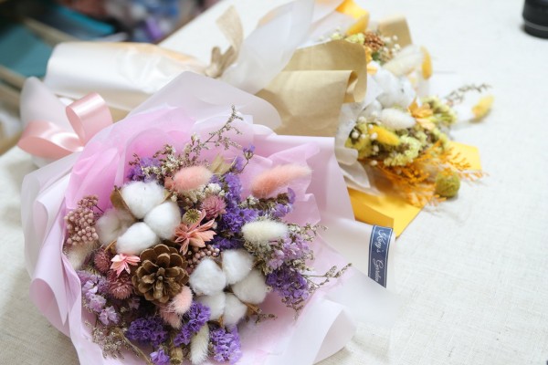 文青系！乾花小花束工作坊