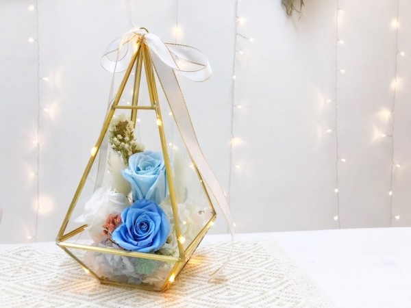 錐形玻璃永生花工作坊